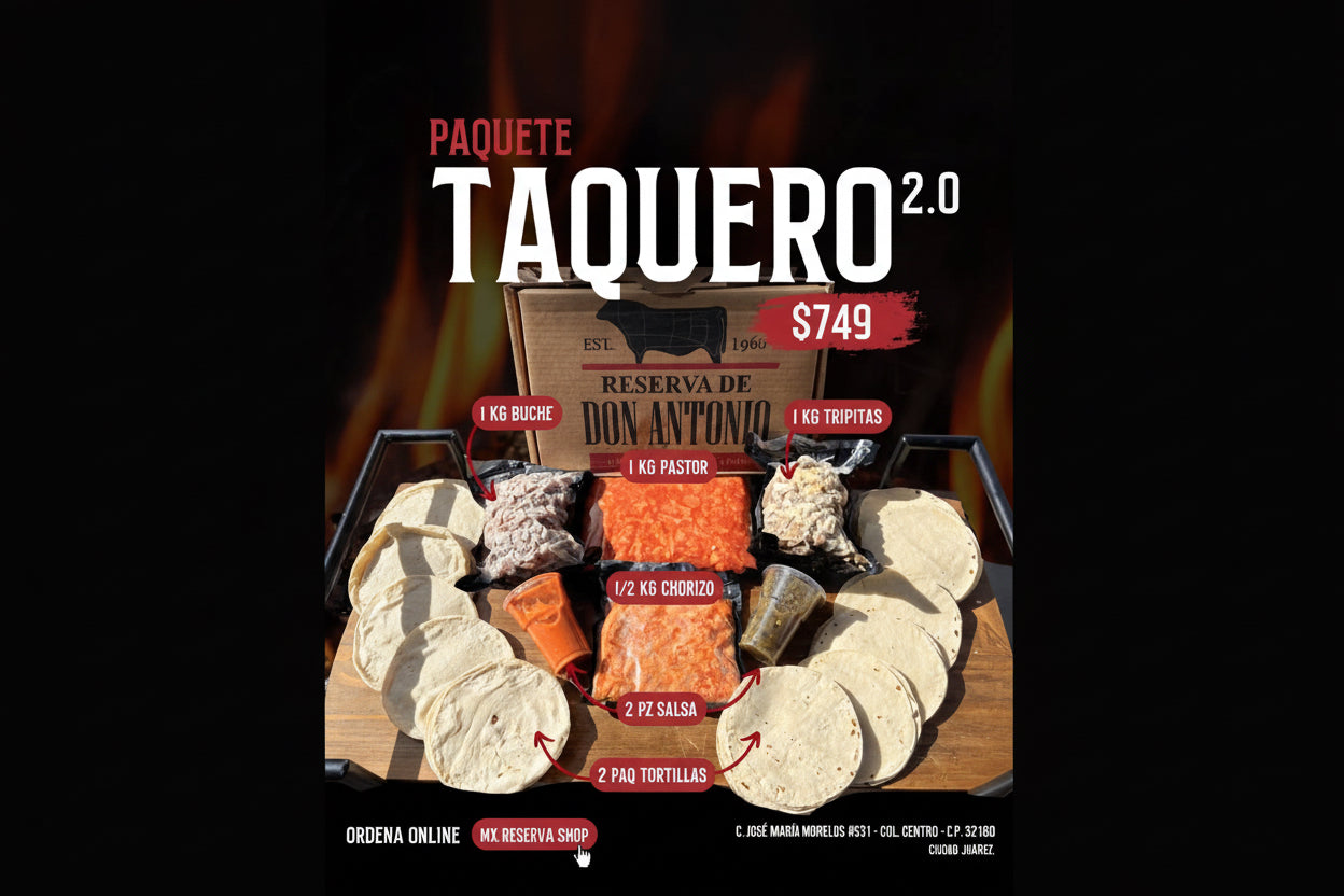 PAQUETE TAQUERO 2.0