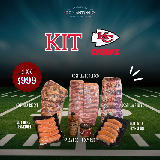 Kit de Asador - Chiefs - Superbowl 2024