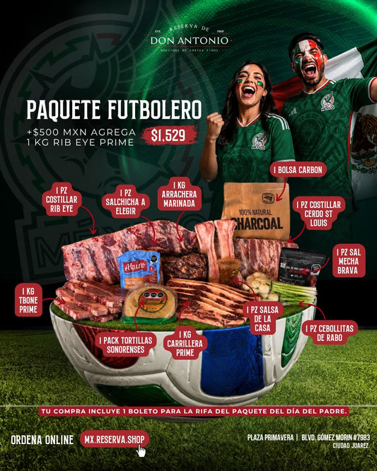Paquete Futbolero - Reserva de Don Antonio